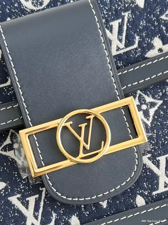Aaa replica bags LOUIS DAUPHINE MM VUITTON 0524